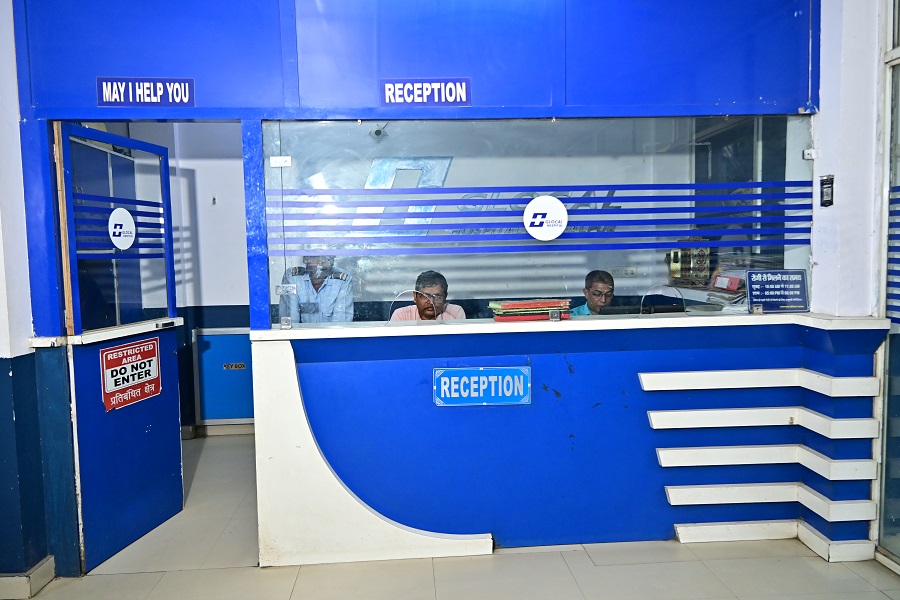 Glocal Hospital Begusarai Reception